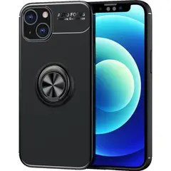 GKK - Carcasa Para: iPhone 13 Mini - Ring / Negro