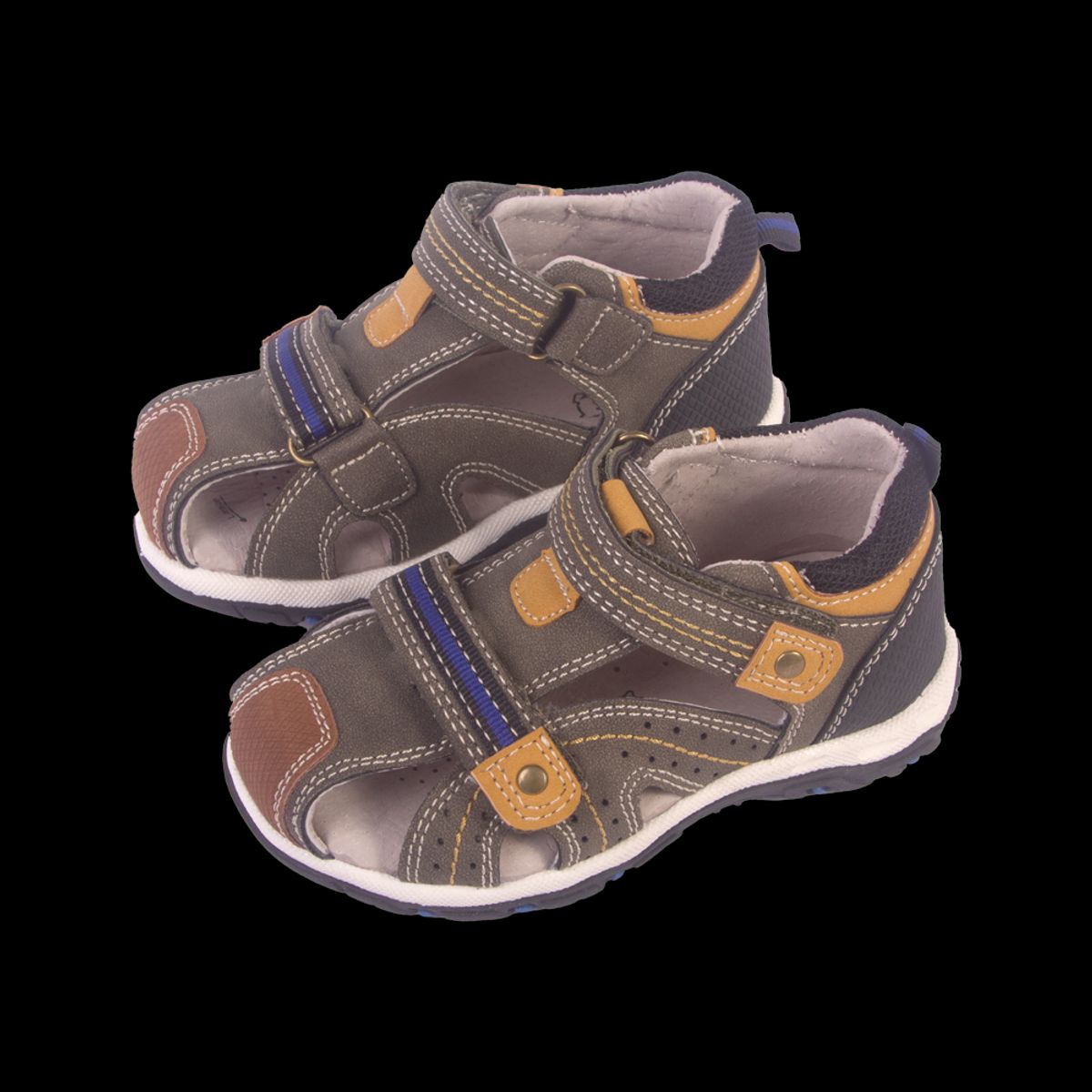 PILLIN - Sandalias Bebe Niño Verde Pillin PILLIN