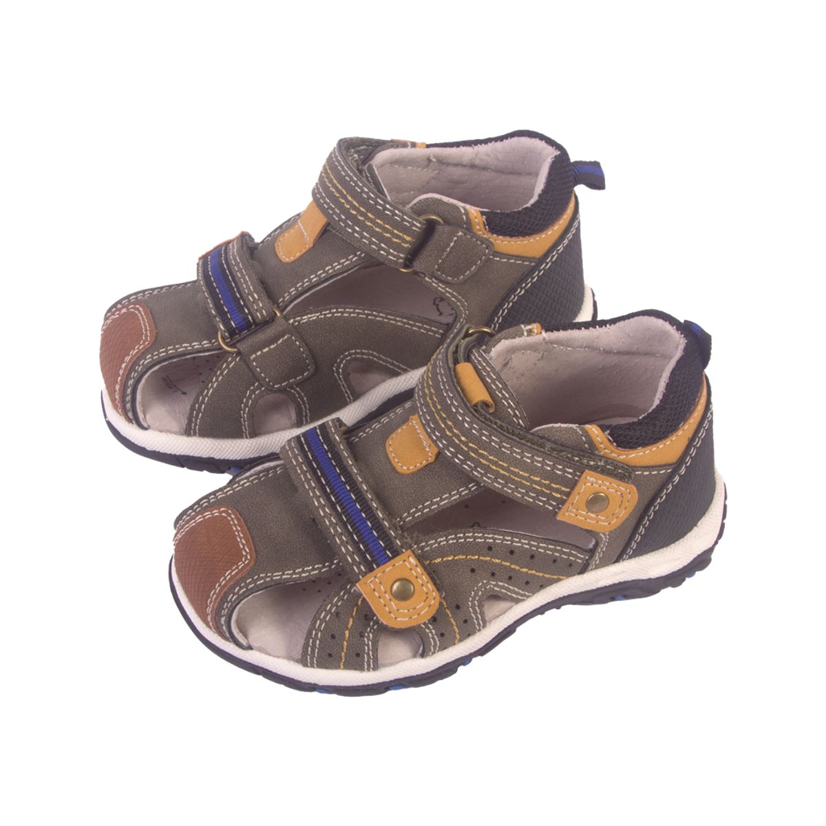 PILLIN - Sandalias Bebe Niño Verde Pillin PILLIN