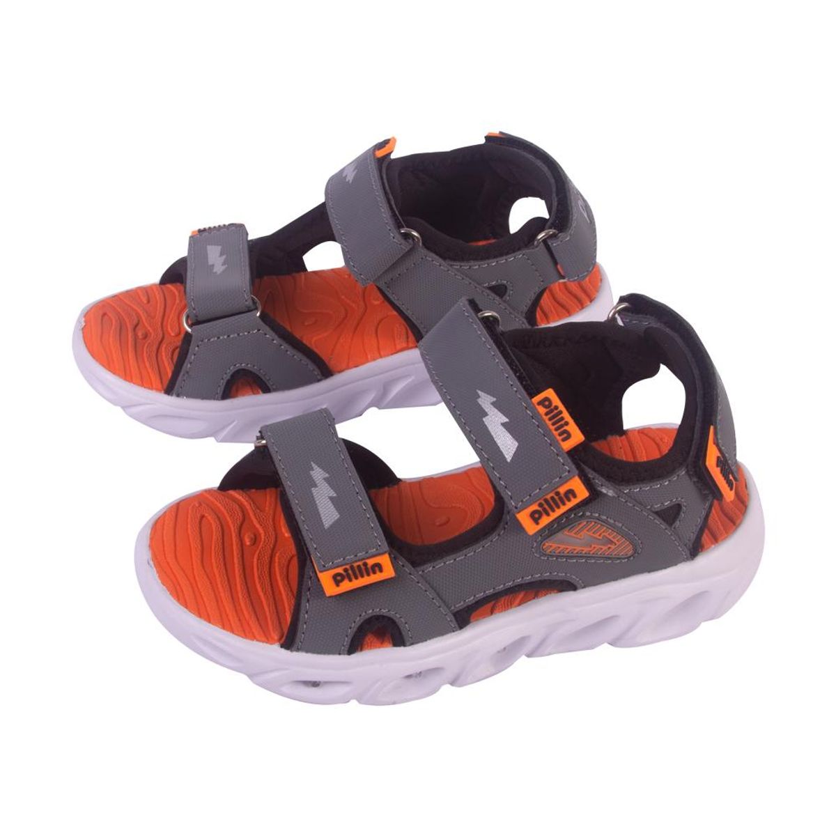 PILLIN - Sandalias Niño Gris Pillin PILLIN