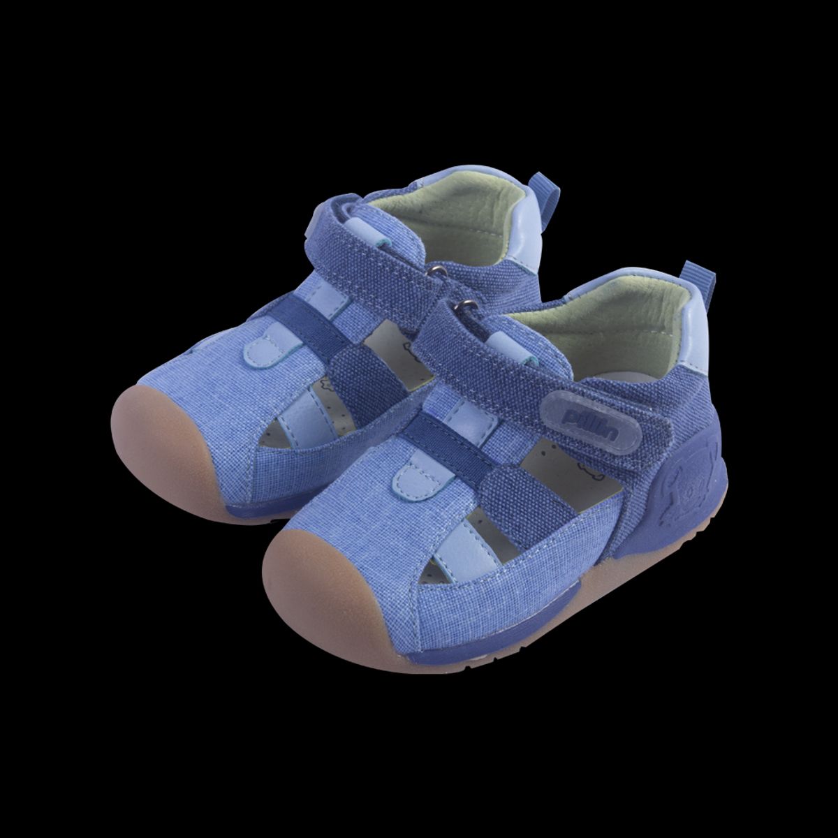 PILLIN - Sandalias Bebe Niño Azul Pillin PILLIN