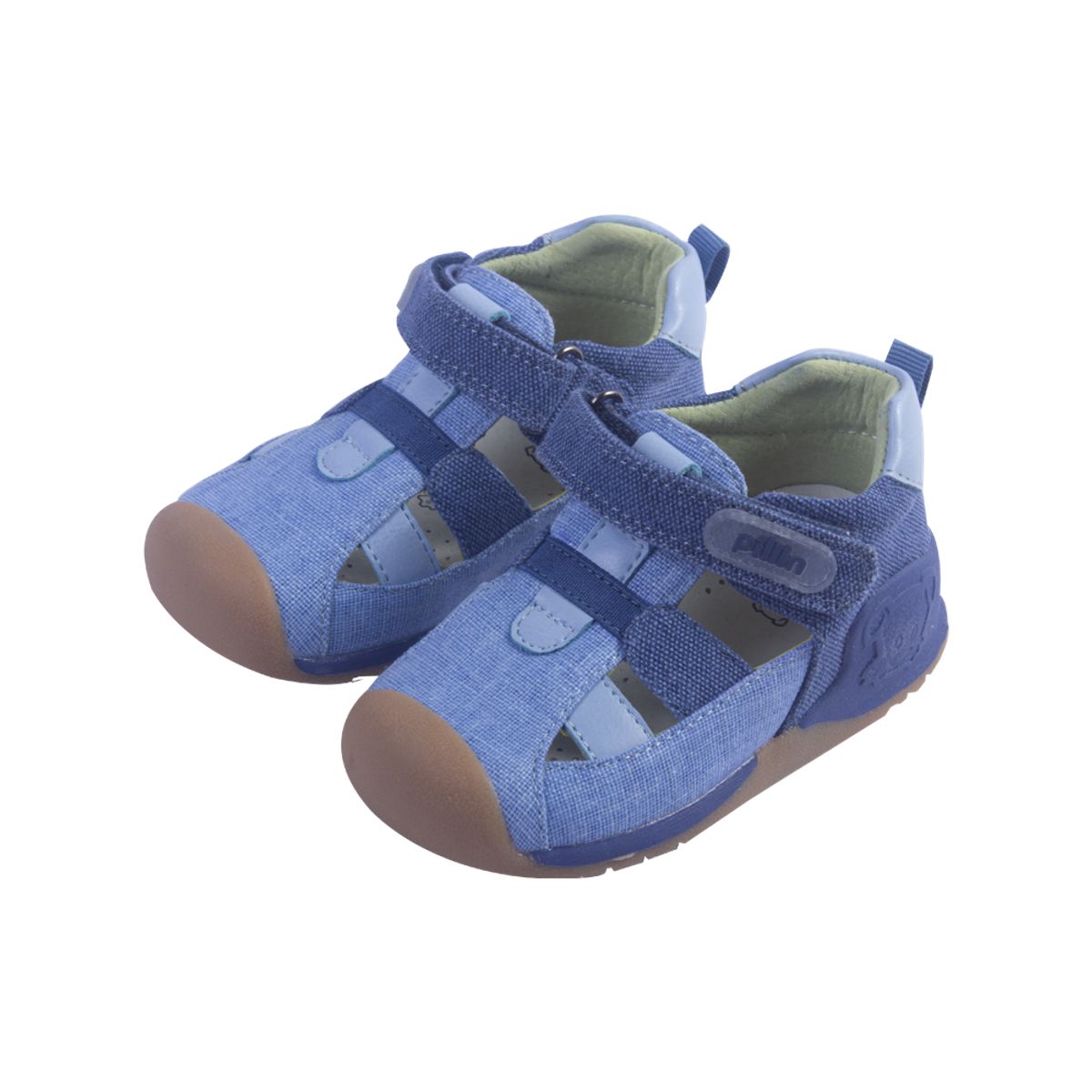 PILLIN - Sandalias Bebe Niño Azul Pillin PILLIN