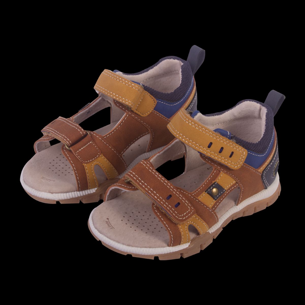 PILLIN - Sandalias Bebe Niño Café Pillin PILLIN