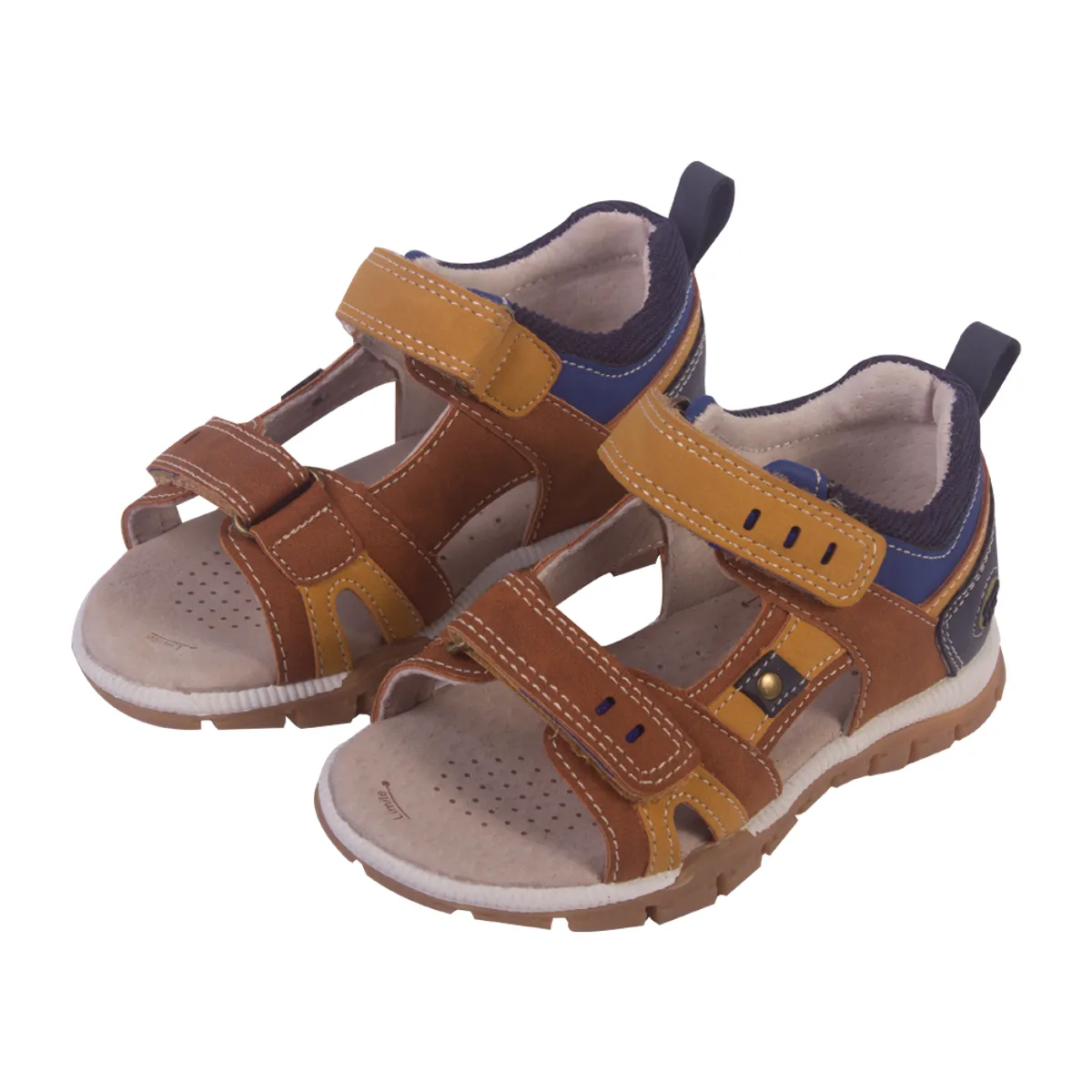 PILLIN - Sandalias Bebe Niño Café Pillin PILLIN