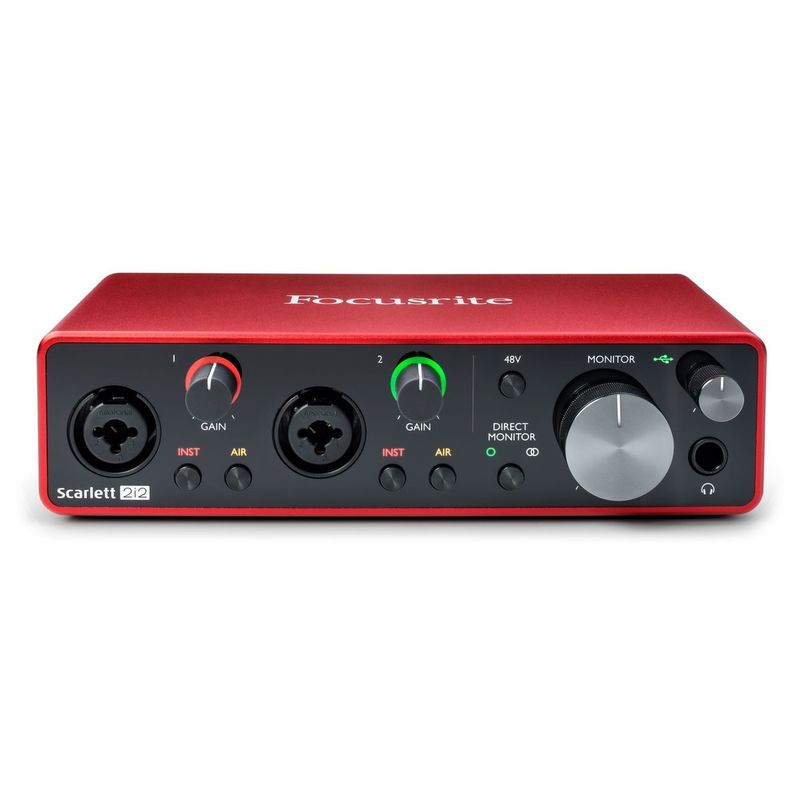 FOCUSRITE - Interfaz de audio Focusrite Scarlett 2i2 3rd Gen