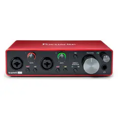 FOCUSRITE - Interfaz de audio Scarlett 2i2 3rd Gen