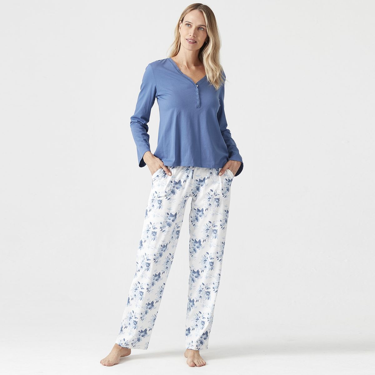 BARBIZON - Pijama New Mir Azul