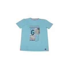 PILLIN - Polera Niño Celeste
