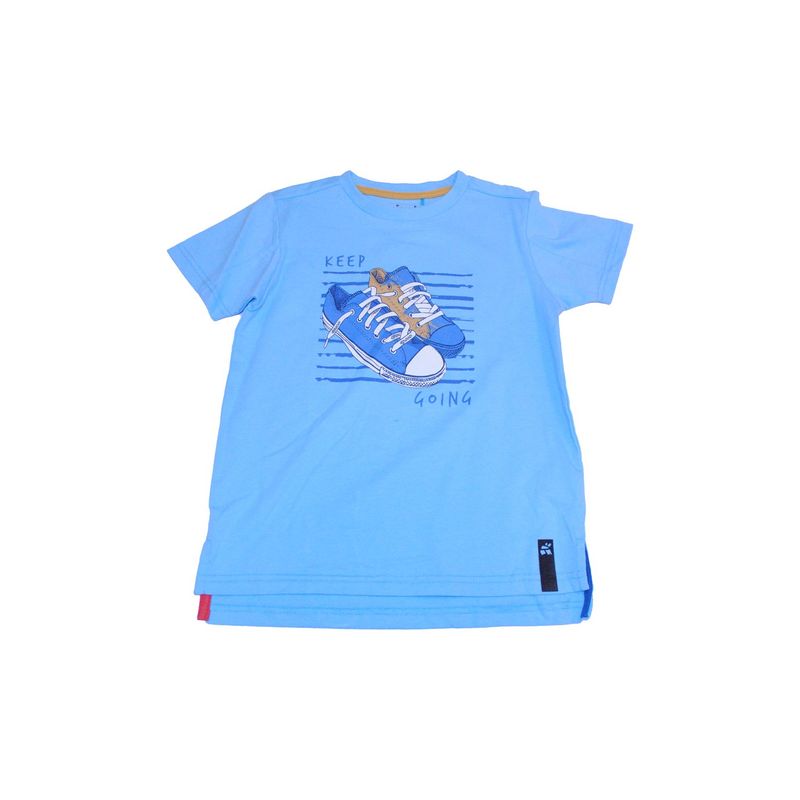 PILLIN - Polera Niño Celeste Pillin PILLIN