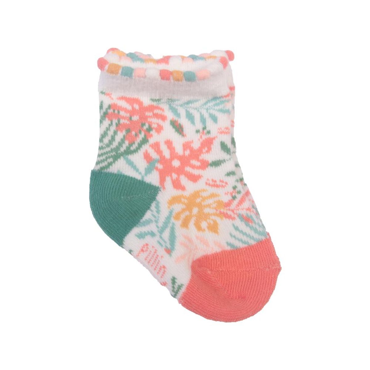 PILLIN - Set 3 Pzas Calcetín Bebe Niña Multicolor Pillín - Rosa