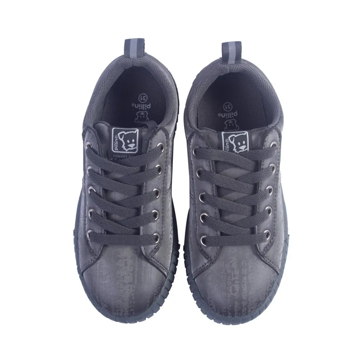 PILLIN - Zapatillas Niño Gris Pillin PILLIN