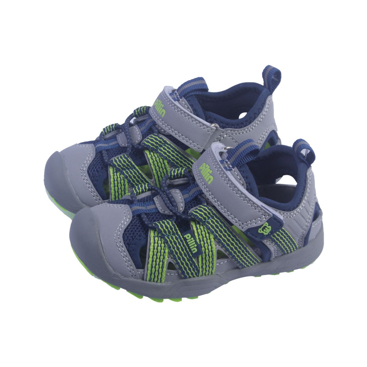 PILLIN - Sandalias Bebe Niño Gris Pillin PILLIN