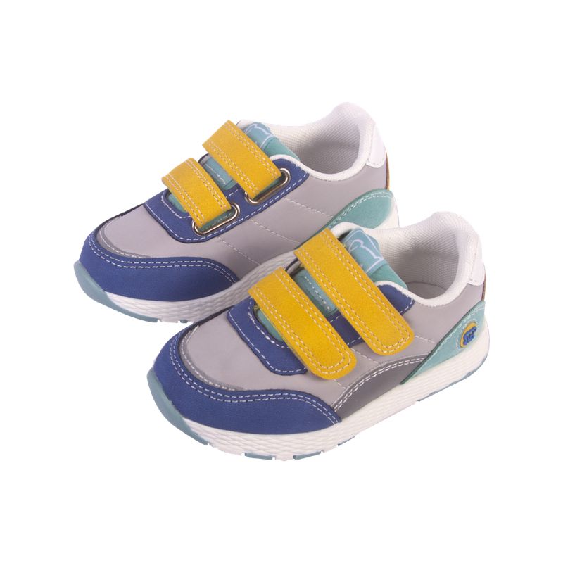PILLIN - Zapatillas Bebe Niño Gris Pillin PILLIN