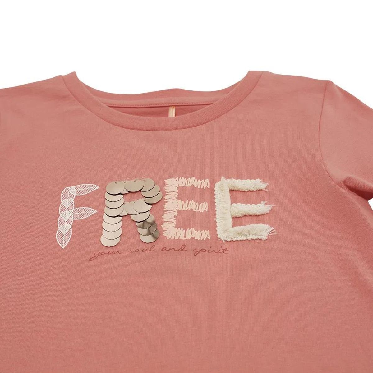 PILLIN - Polera Manga Larga Niña Rojo Pillin PILLIN