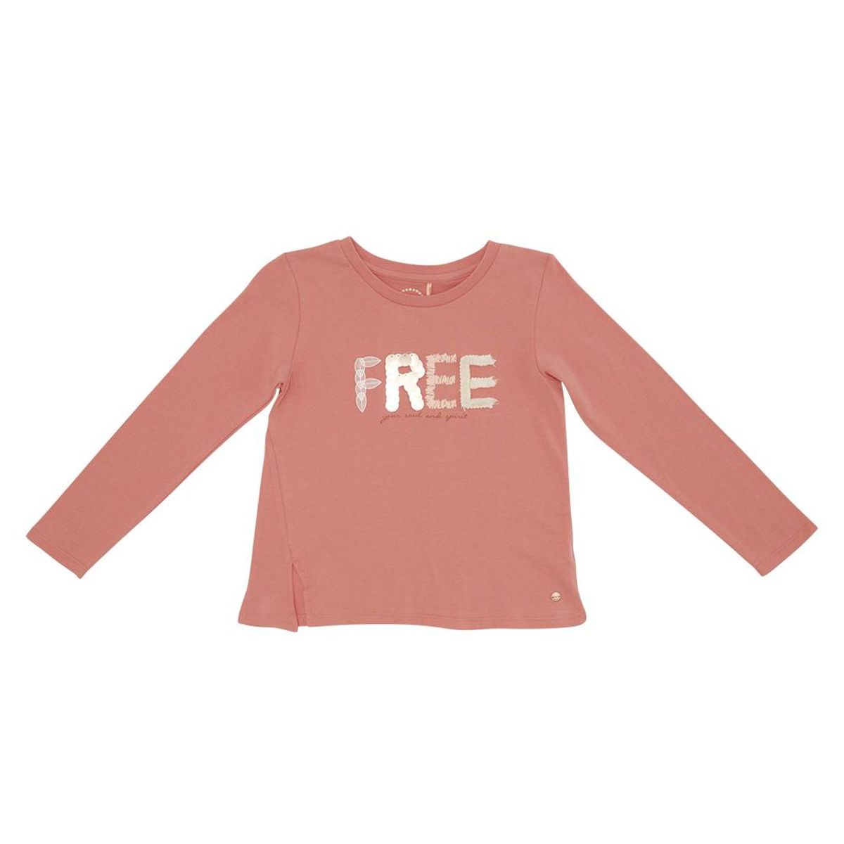 PILLIN - Polera Manga Larga Niña Rojo Pillin PILLIN