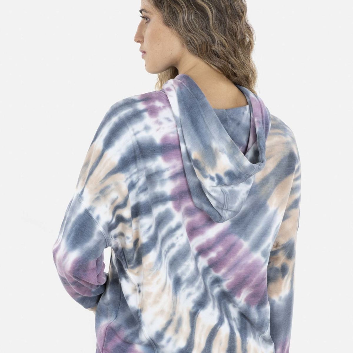 MAUI AND SONS - Poleron PURPLE RAINBOW HOODIE Mujer Multicolor Maui and Sons