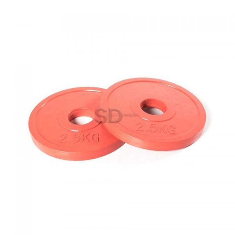 SDFIT - Disco Olímpico Fraccional Pu – Par 2,5 Kg