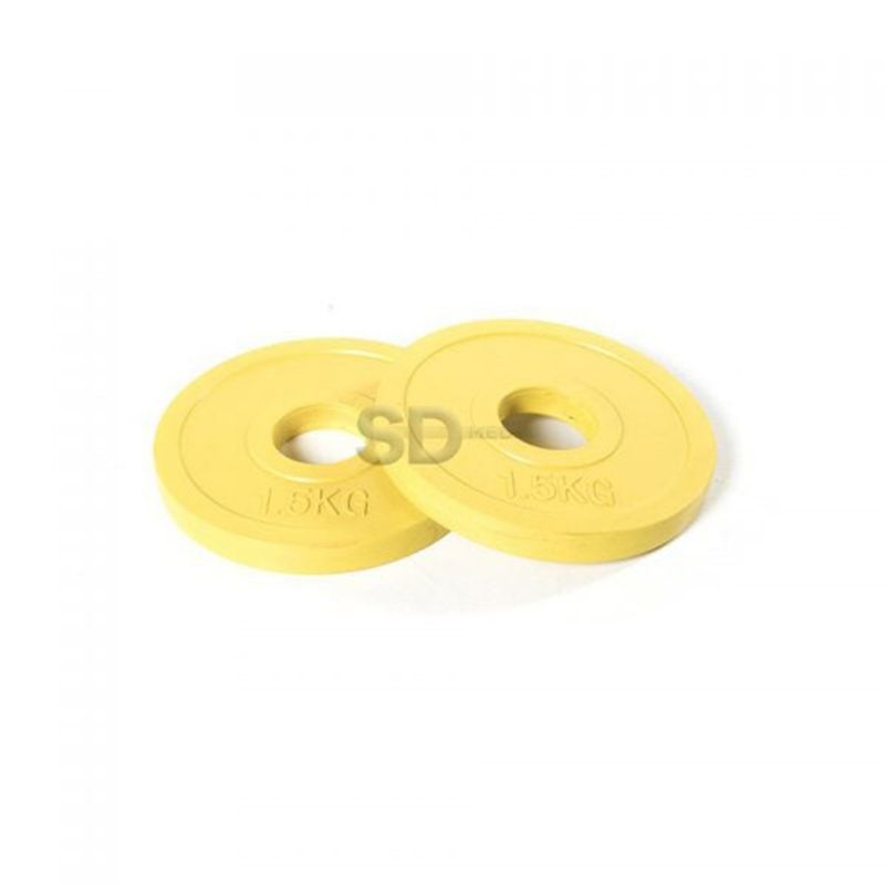 SDFIT - Disco Olímpico Fraccional Pu – Par 1.5 Kg