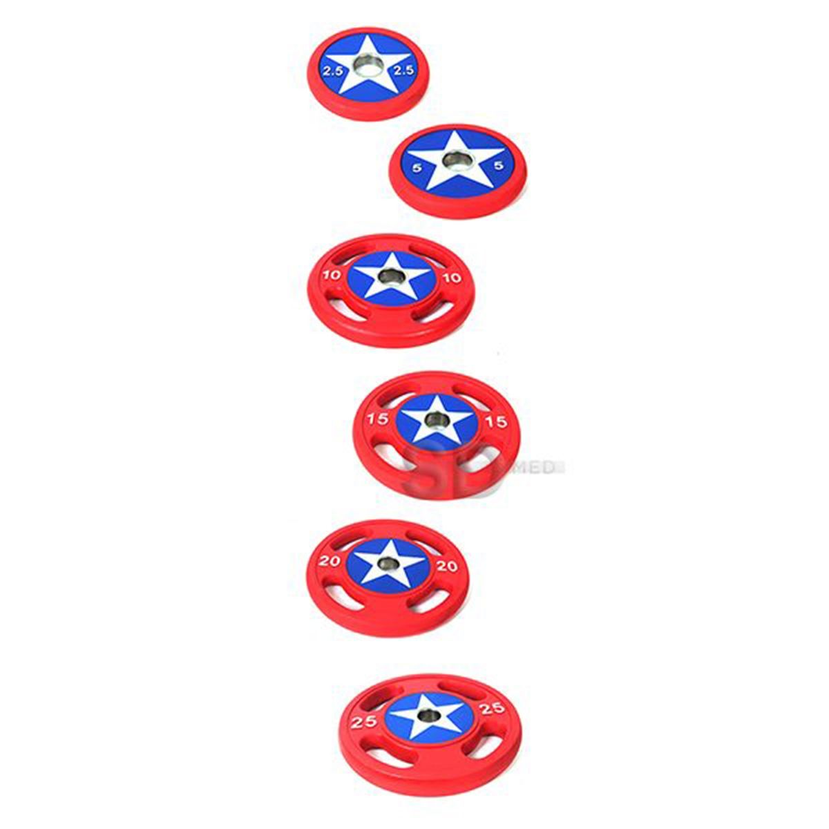 SDFIT - Disco Profesional PU Capitán 25 kg