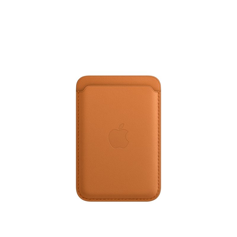 APPLE - iPhone Leather Wallet Con MagSafe Castaño