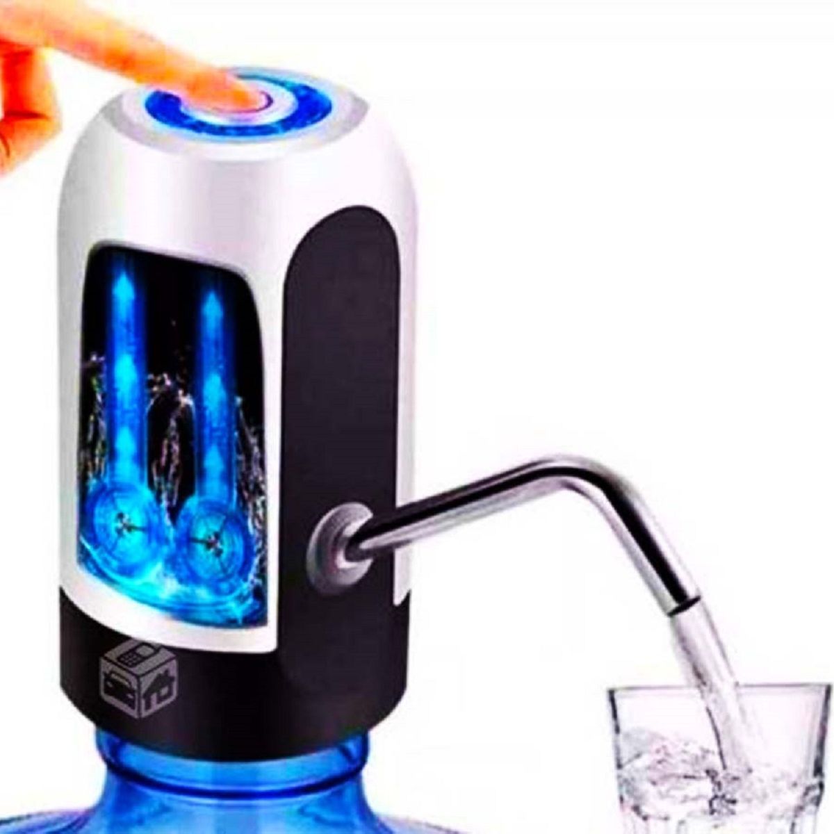 GENERICO - Bomba Dispensador De Agua Botellon Portatil Recargable AJ26