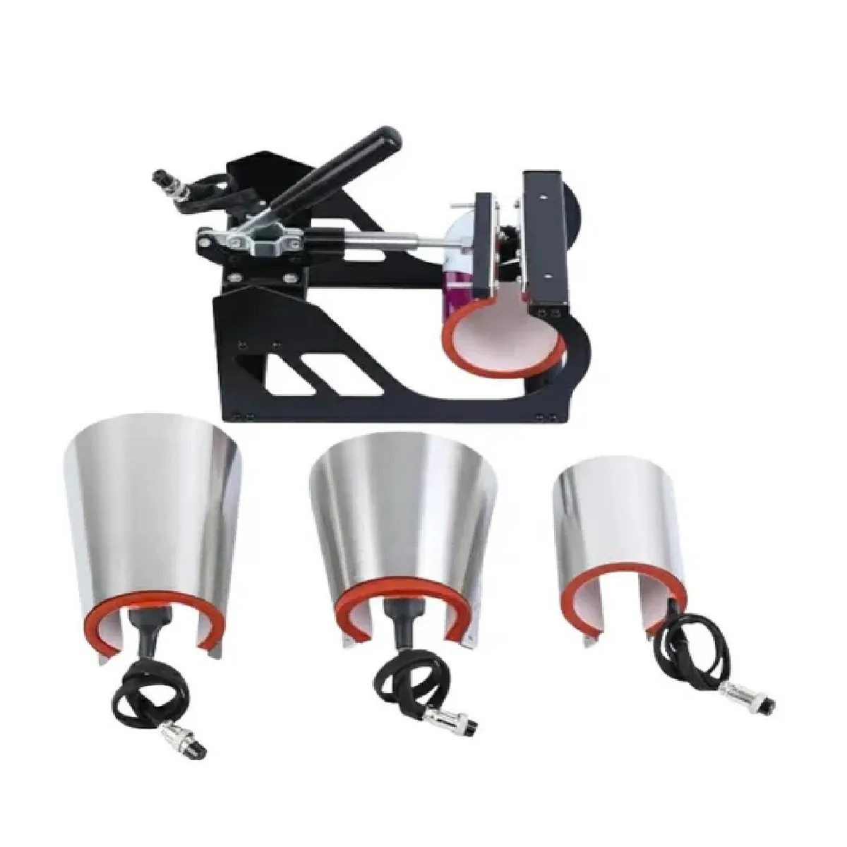 GENERICO - Kit Sublimadora 8 En 1 + Impresora 1250 + Hojas + Tintas