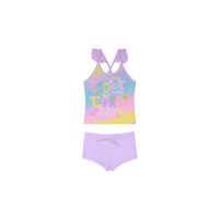 Traje de Baño Niña Tankini UV30+ Lila