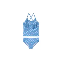 H2O WEAR - Traje de Baño Niña Tankini UV30+ Celeste