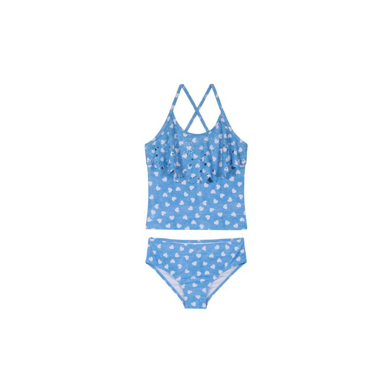 H2O WEAR - Traje de Baño Niña Tankini UV30+ H2O Wear Celeste H2O WEAR