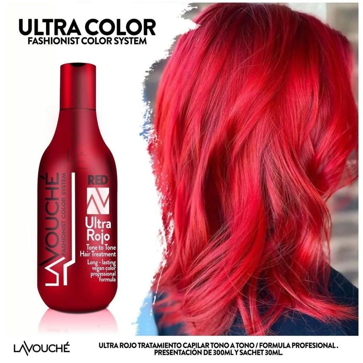 GENERICO - Matizador Capilar Ultra Rojo Lavouche