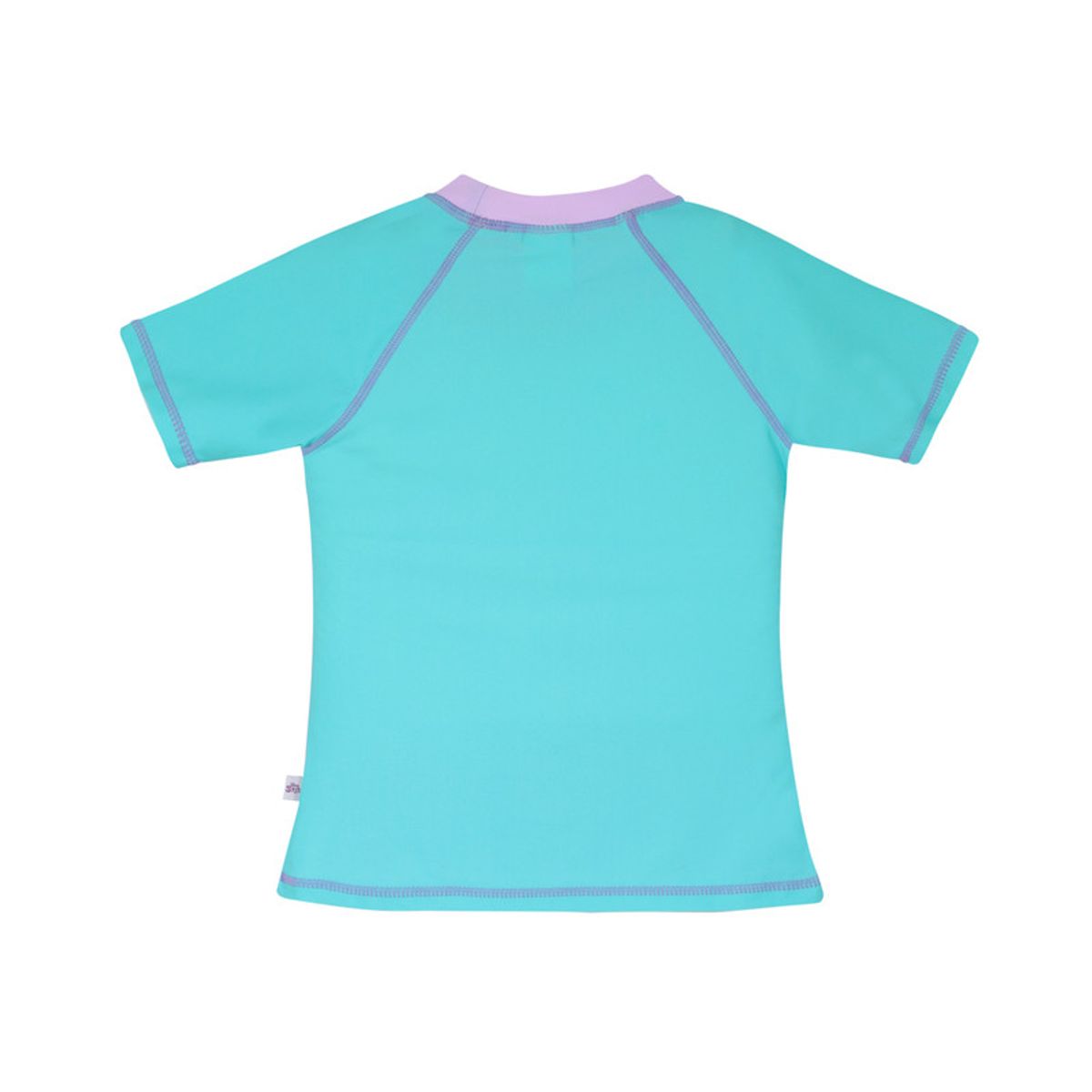 DISNEY - Polera Niña Manga Corta UV 50+ Disney Stitch Celeste DISNEY