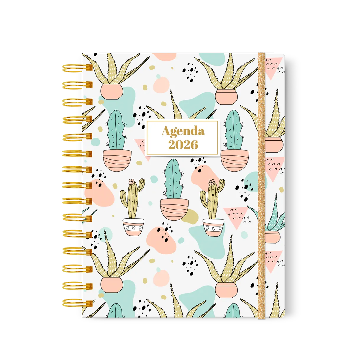 FATI - Agenda 2026 Cactus 2 días por página