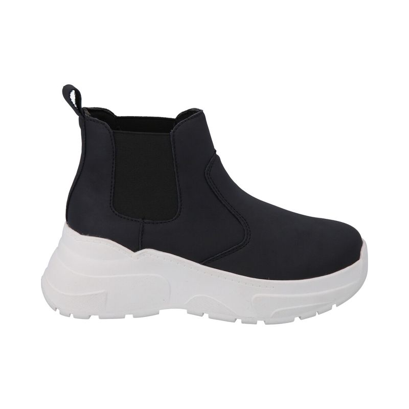POLICE - Botin Mujer Negro Dunkin Police