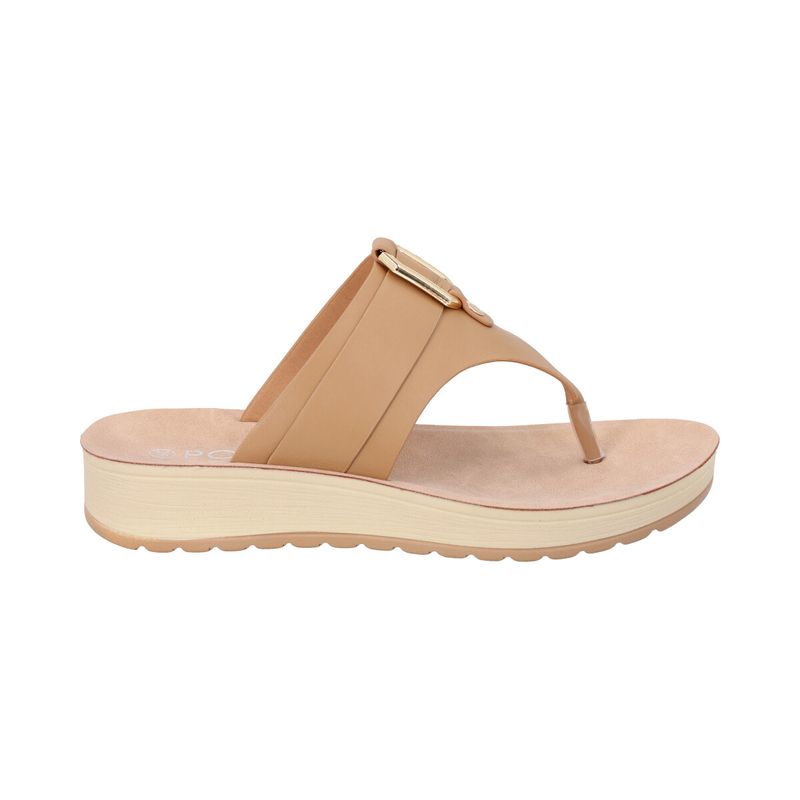 POLICE - Sandalia Mujer Camel Sole Police