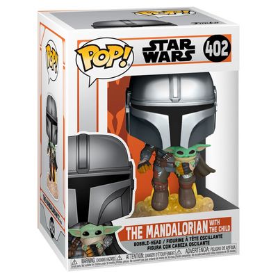 Imagen 2 del producto Pop Star Wars Mandaloriano Con Grogu 402