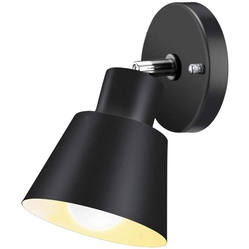 HOME NEAT - Lámpara de pared apliques de pared con brazo oscilante ajustable