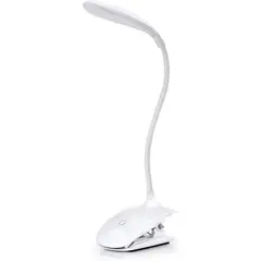 HOME NEAT - Lámpara escritorio de lectura con panel táctil 3 niveles brillo usb.