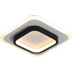HOME NEAT - Led lámparas de techo acrílica plafon cuadrado 3 colores para pasillo