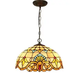 HOME NEAT - Lámpara colgante estilo mosaico 30CM