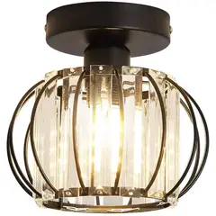 HOME NEAT - Lámpara de techo de cristal lámpara de plafón moderna ø16cm