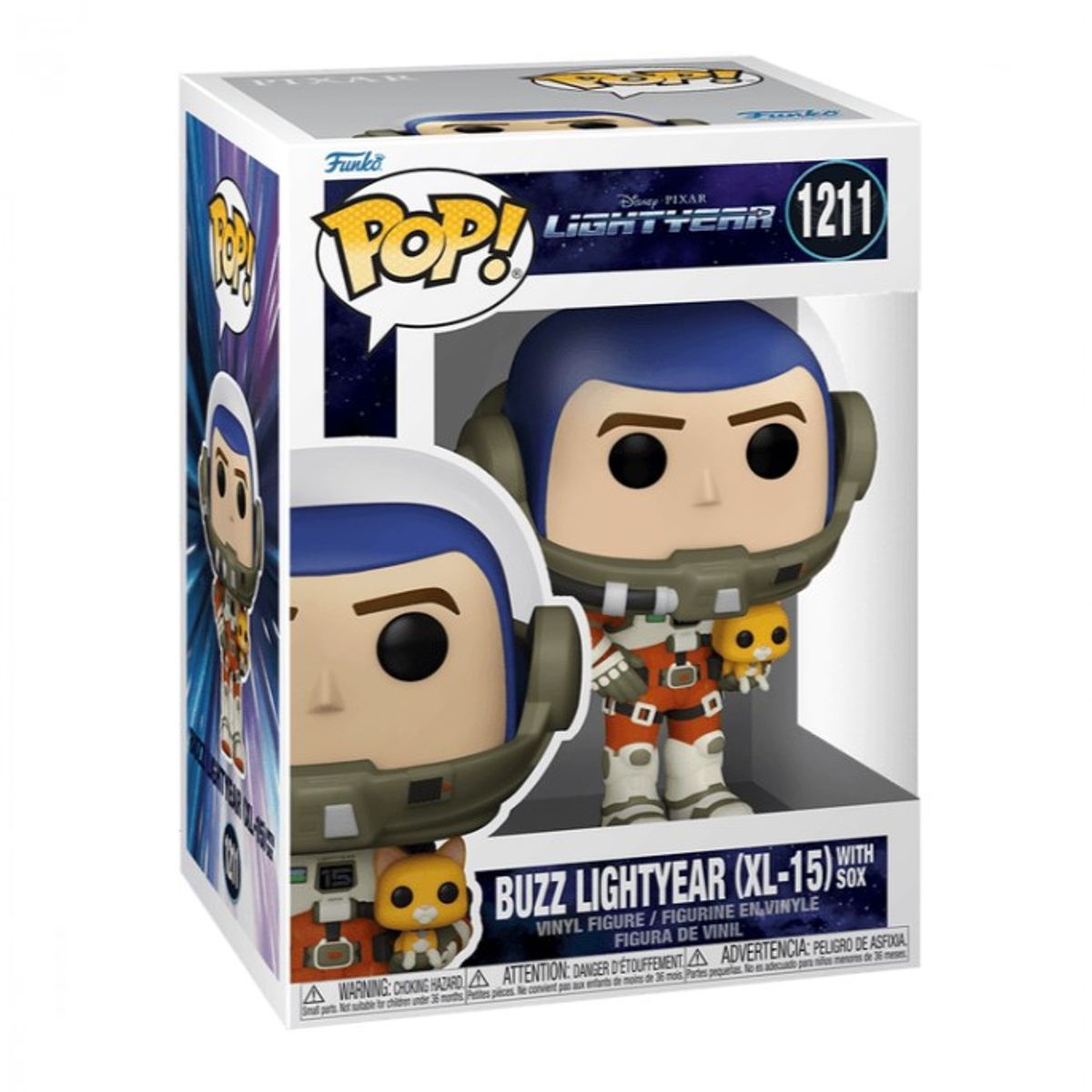 FUNKO - Funko Pop Disney Pixar Buzz Lightyear Con Sox 1211