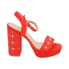 POLICE - Sandalia Mik Rojo