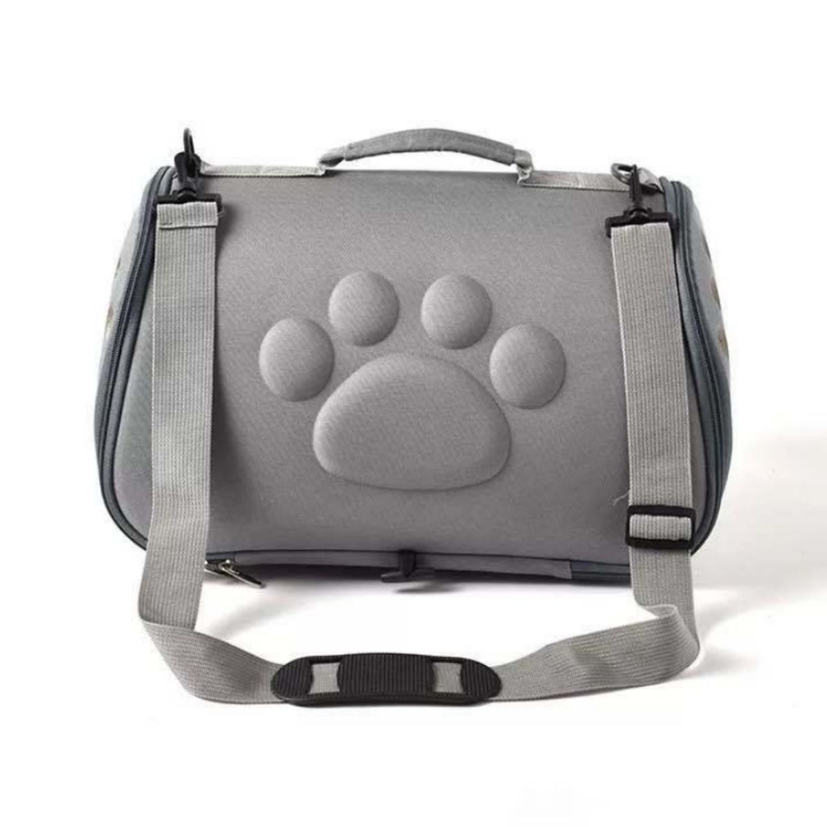 GENERICO - Bolso Transportador Ligero Para Gatos Gris- L
