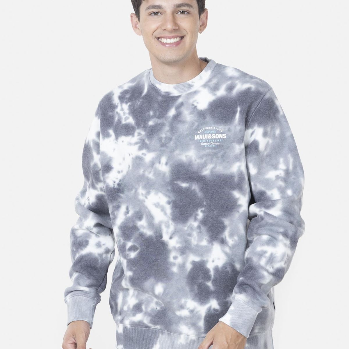 MAUI AND SONS - Poleron Hombre CUSTOM CLASSIC Multicolor Maui and Sons MAUI AND SONS