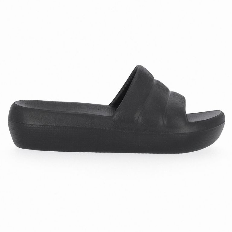 Sandalia Mujer Negro Marshmallow 12