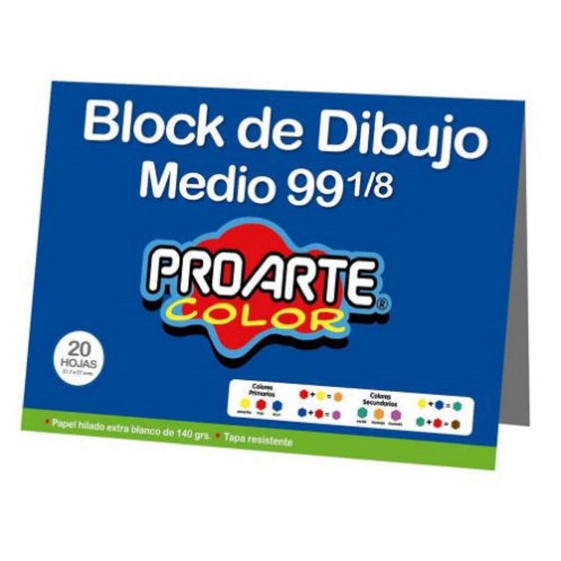 PROARTE - Block dibujo, medium, 99 1/8