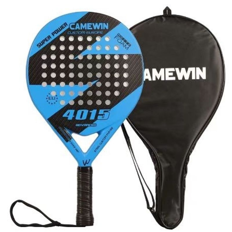 BLWOENS - Pala de Padel CONTROL Fibra Vidrio EVA - Azul