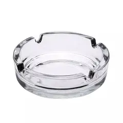 GARBO GLASSWARE - Cenicero redondo de vidrio