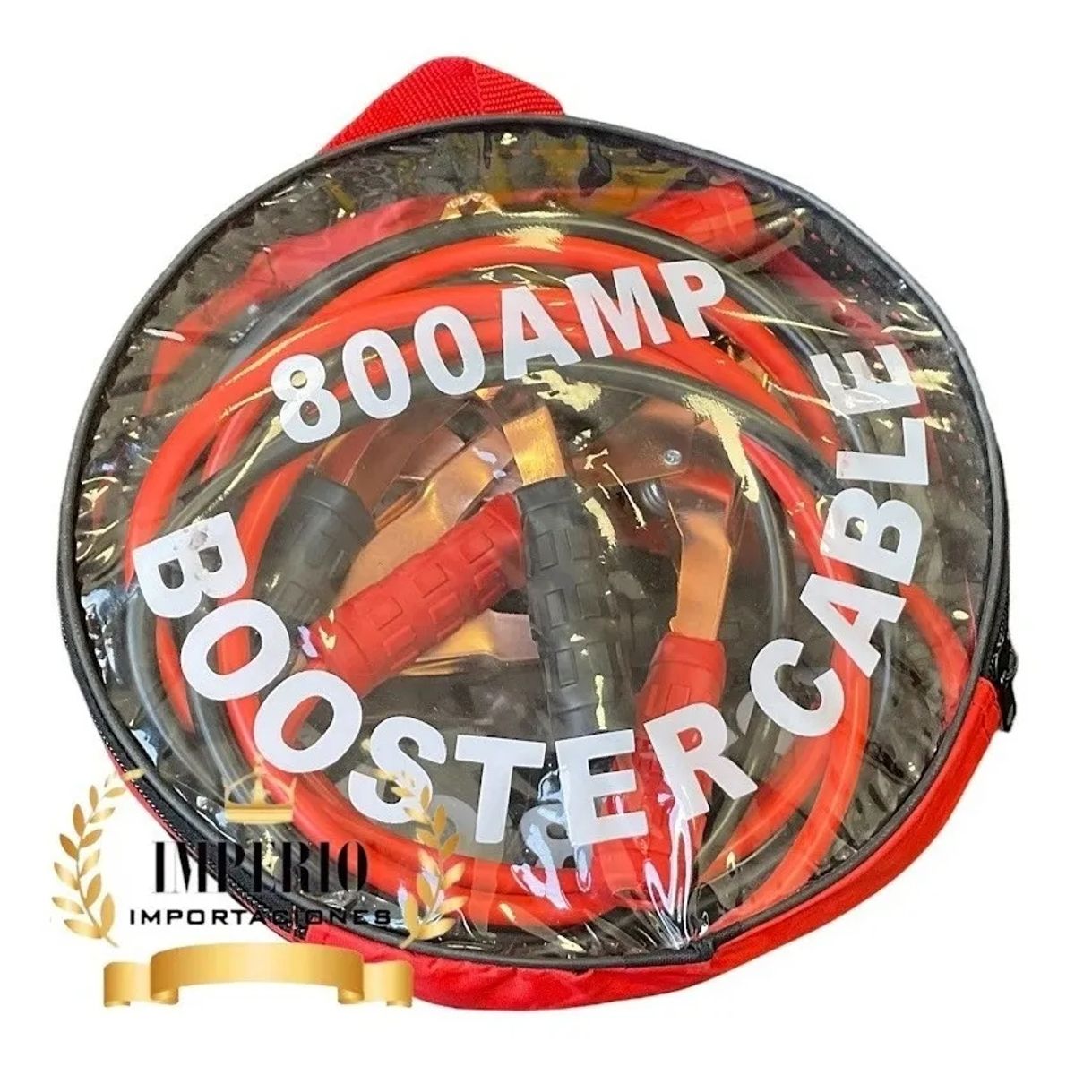 GENERICO - Cable Puente De Batería 800 Amp Roba Corriente Auto