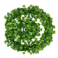 GENERICO - Enredadera Artificial Compuesto de un Pack de 12 Tiras Decoración Hogar